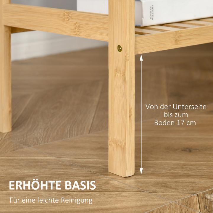 Immagine prodotto Homcom Scaffale indipendente con design antiribaltamento (33 x 33 x 112 cm)