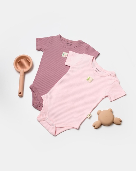Actual product image BabyCosy 2 Pcs short sleeved Body (74)