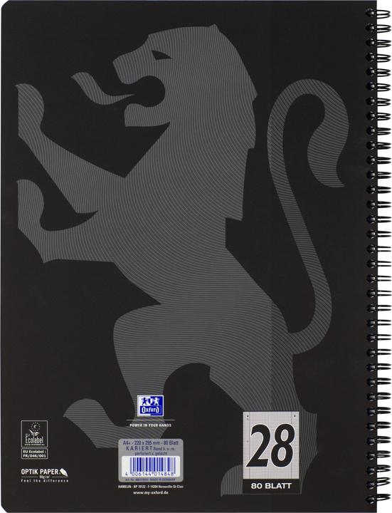 Produktbild Oxford Touch (A4, Kariert, Harter Einband)