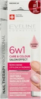Produktbild Eveline Nail Therapy Professional 6in1 Care & Colour nail conditioner giving color S (5 ml)