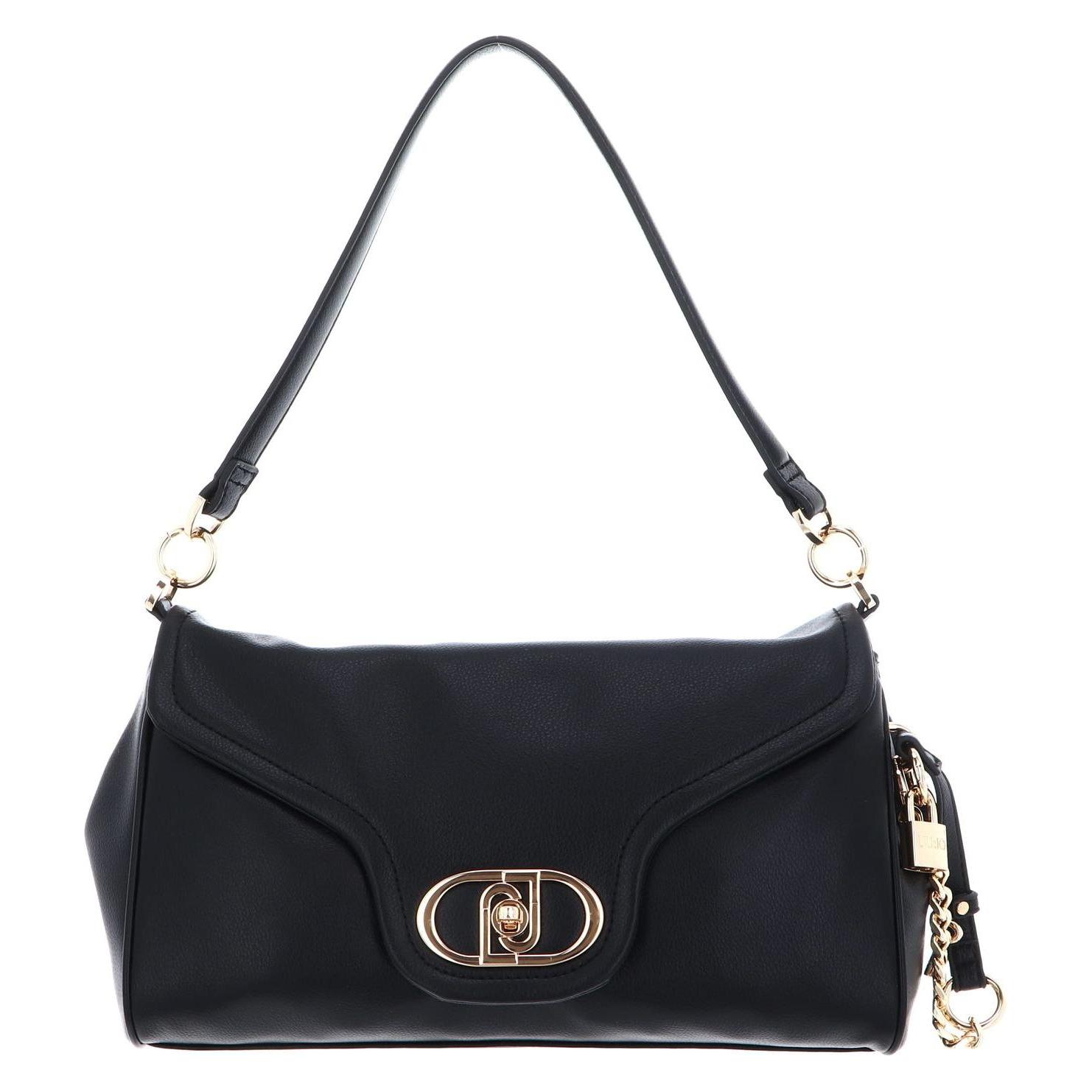 Liu Jo, Damen, Handtasche, East / West Crossbody Bag, Schwarz