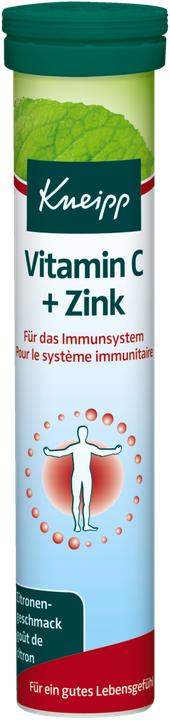 Actual product image Kneipp Natural vitamin C and zinc (20 Piece, Pills)
