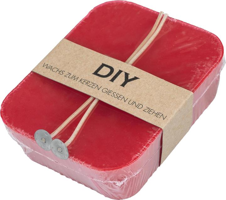 Actual product image Herzog Kerzen Wax DIY Ruby (1 pcs.)