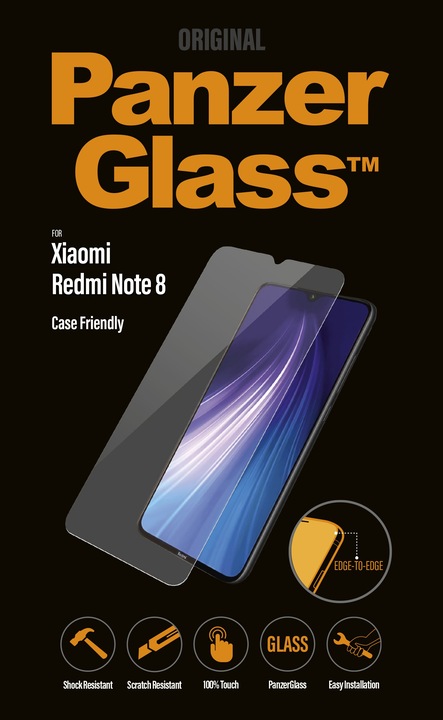 Produktbild PanzerGlass Case Friendly (1 Stück, Xiaomi Redmi Note 8)