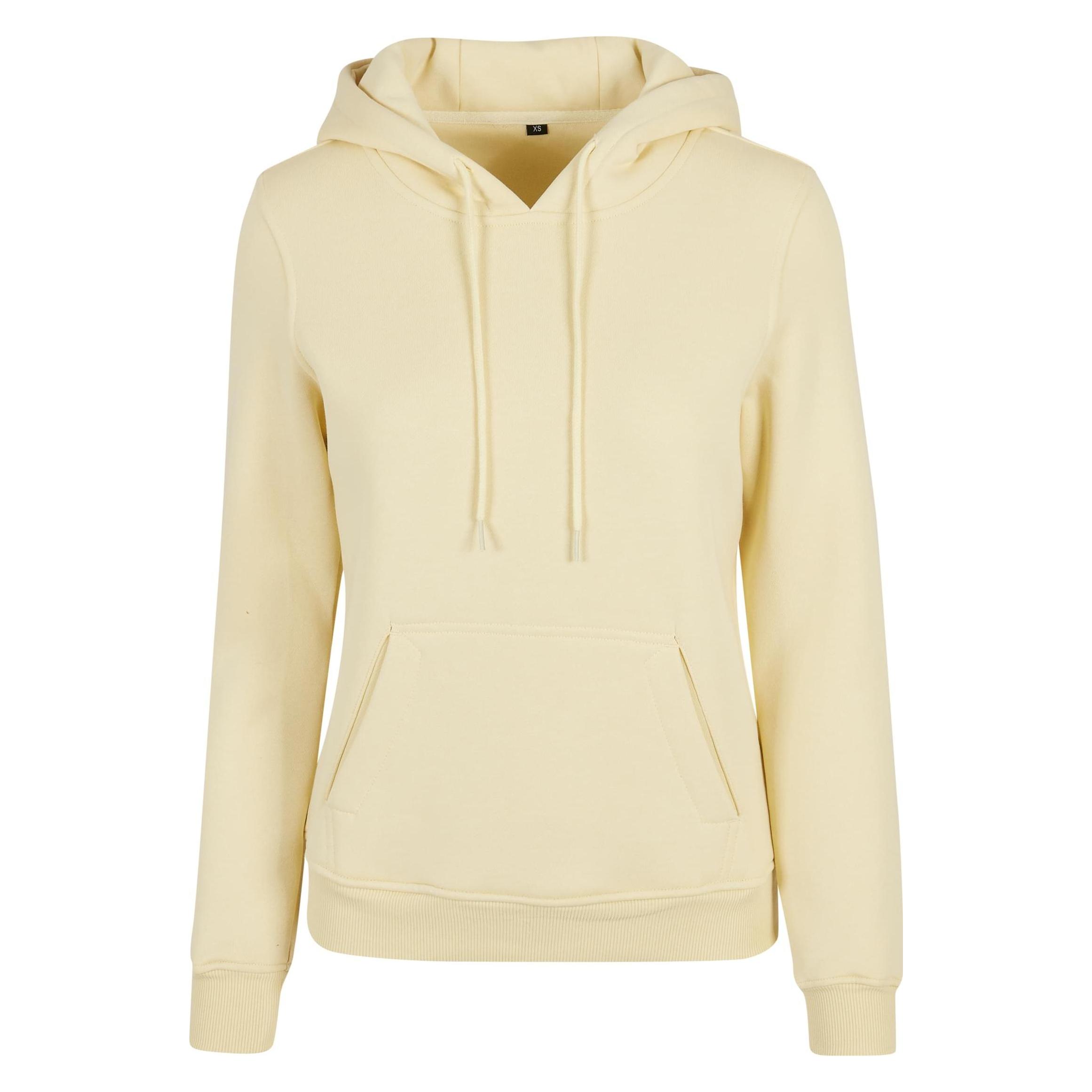 Build Your Brand, Damen, Pullover, Ladies' Heavy Hoody, Gelb, (L)