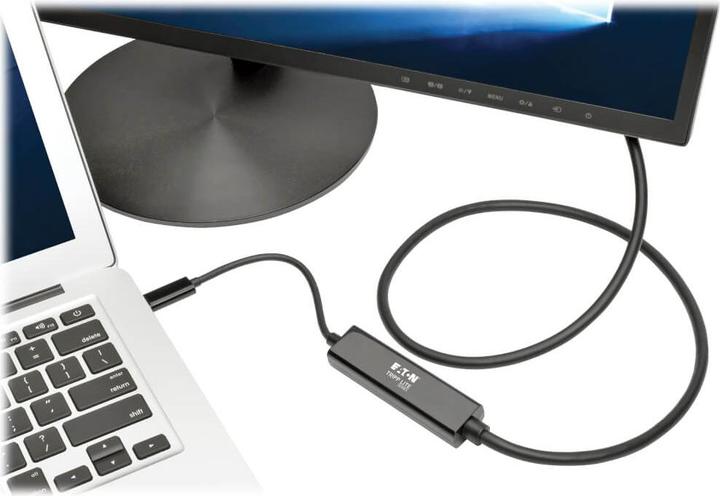 Produktbild Eaton USB-C to HDMI Active Adapter Cable M/M 4K Black 3ft. 0,9m (0.91 m, HDMI)