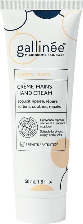 Produktbild Gallinée Hand Cream Natural Triple Biotic Hand and Foot Cream with Shea Butter 50ml (50 ml)
