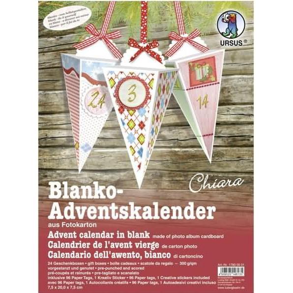 Ursus Adventskalender-Set Blanco Chiara