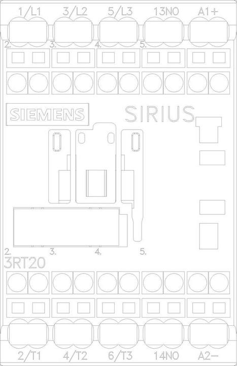 Image du produit Siemens Contacteur 4kW 24Vdc taille 00