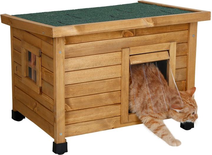 Actual product image Kerbl Cat house Rustica (Dog, Cat)