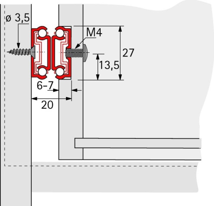 Produktbild Hettich Ka 290/2