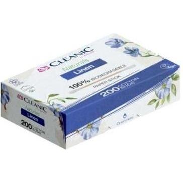 Cleanic Bianco Cotton Fioc + Dischetti Di Cotone, Naturals Bastoncini Per L'igiene Della Biancheria, 200 Pezzi