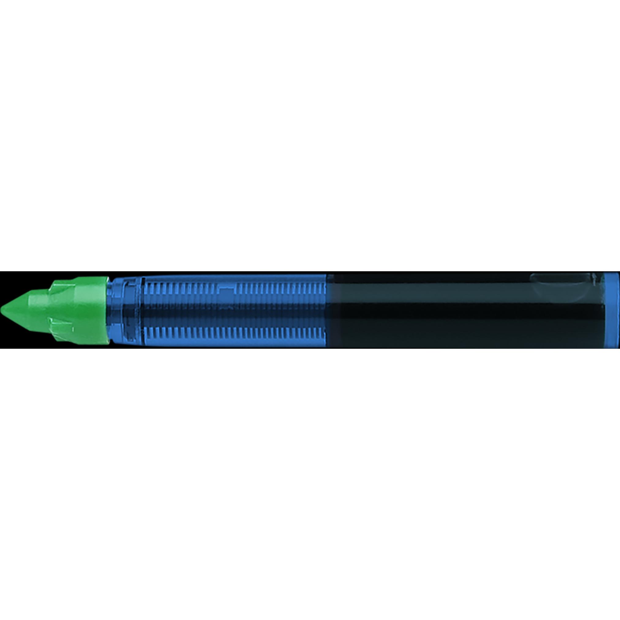 Schneider, Ersatzpatrone, Rollerpatrone 0.6mm 4029G One Change grün 5 Stück (Tintenfass, Grün, 0.60 mm)