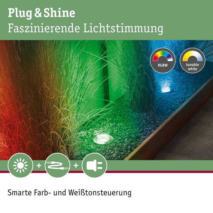 Produktbild Paulmann Outdoor Plug & Shine Floor Zigbee Starterset (400 lm, IP65)