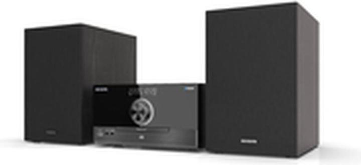 Produktbild Aiwa MSBTU-600 mikrojärjestelmä, musta (Bluetooth, CD Player, 2x 25 W)