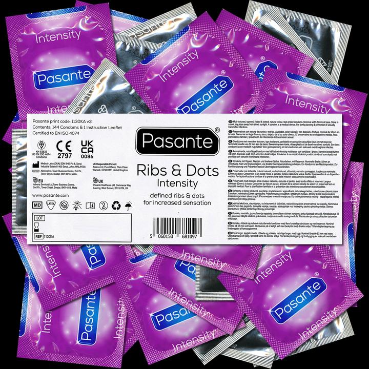 Actual product image Pasante Ribs & Dots Intensity (144 pcs.)