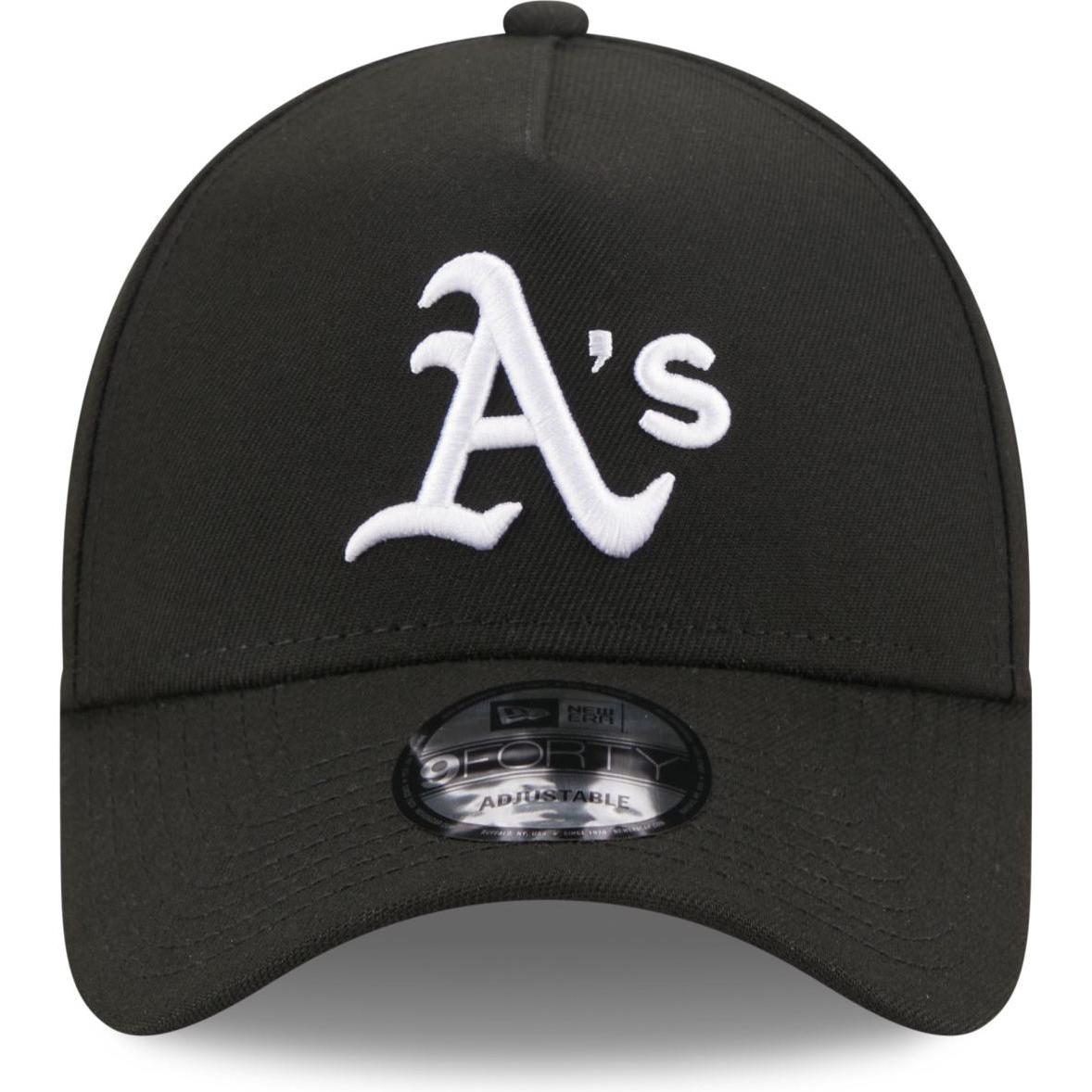 Thumbnail - New Era, Herren, Cap, 9Forty A-Frame Cap - Oakland Athletics schwarz, Schwarz, (One Size)