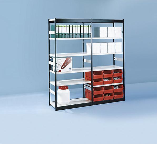Image du produit kaiserkraft Système d'étagères de bureau, sans panneau arrière