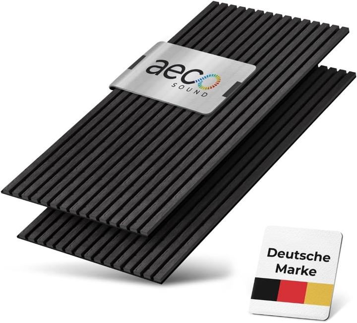 Aeco Sound 2 Stück 3D Akustik-Wandpaneele (120x60cm) (60 x 120 cm)
