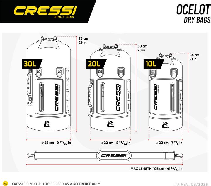 Image du produit Cressi Ocelot Dry Tasche (20 l)