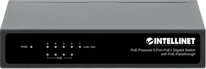 Image du produit Intellinet Commutateur PoE Gigabit 5 ports PoEPassthrough (5 ports)