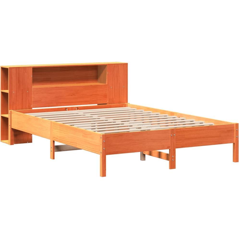 Thumbnail - VidaXL, Bett, Bett mit Regal ohne Matratze (140 x 200 cm)