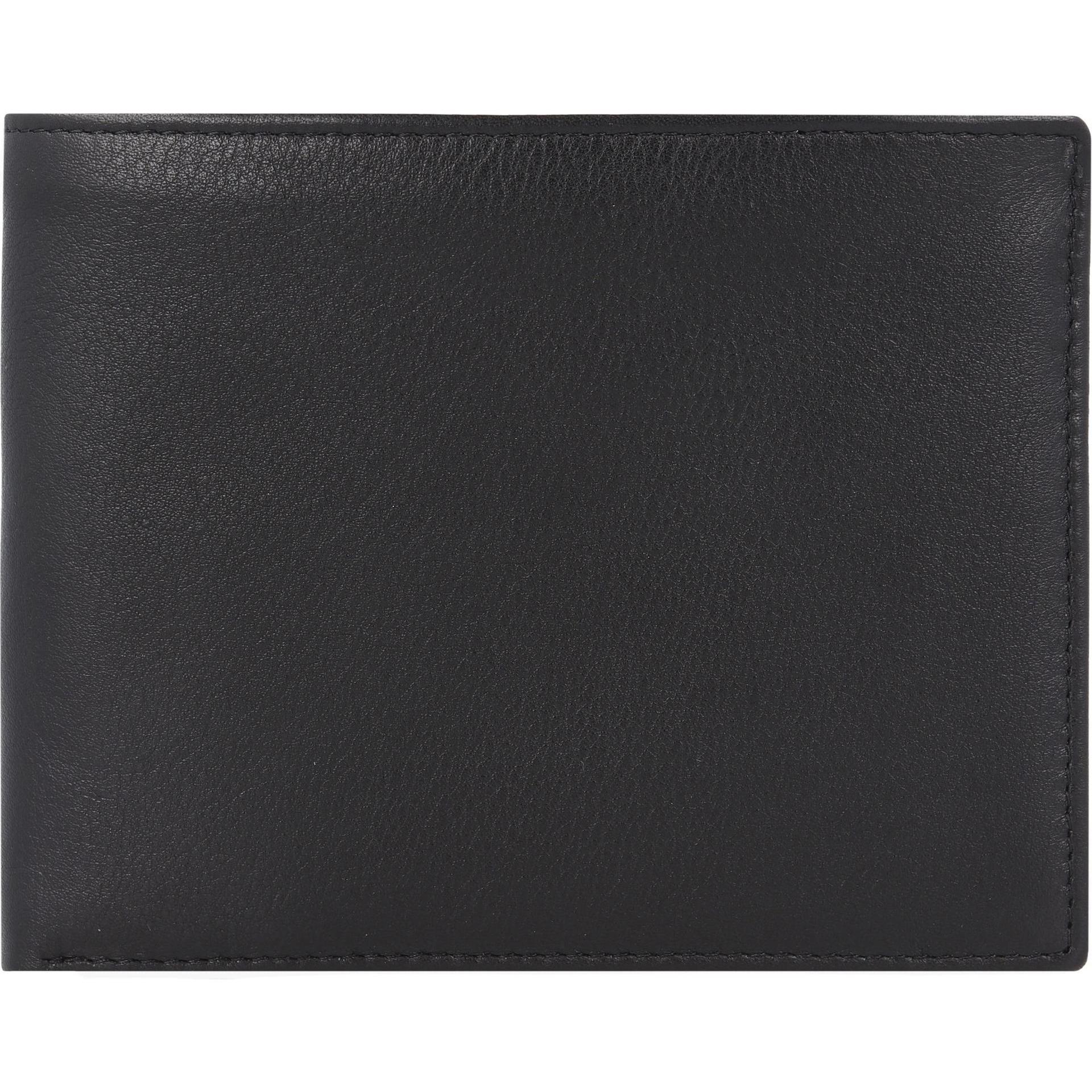 Esquire, Herren, Portemonnaie, Frankfurt Geldbörse RFID Schutz Leder 12.5 cm, Schwarz