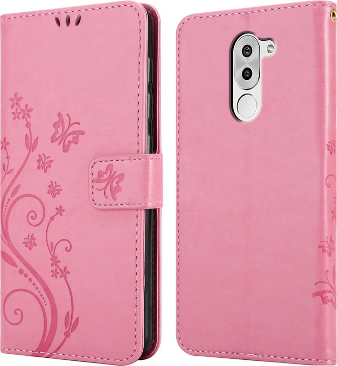 Produktbild Cadorabo Flower Book Cover (Honor 6X)