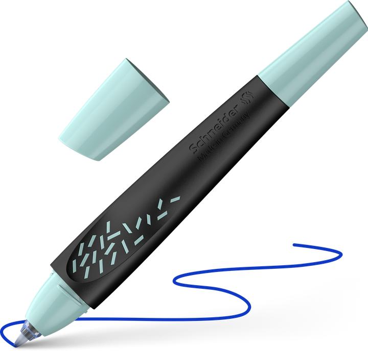 Image du produit Schneider Tintenroller Breeze, mit Kugelspitze, M, königsblau, schwarz-mint (1x)