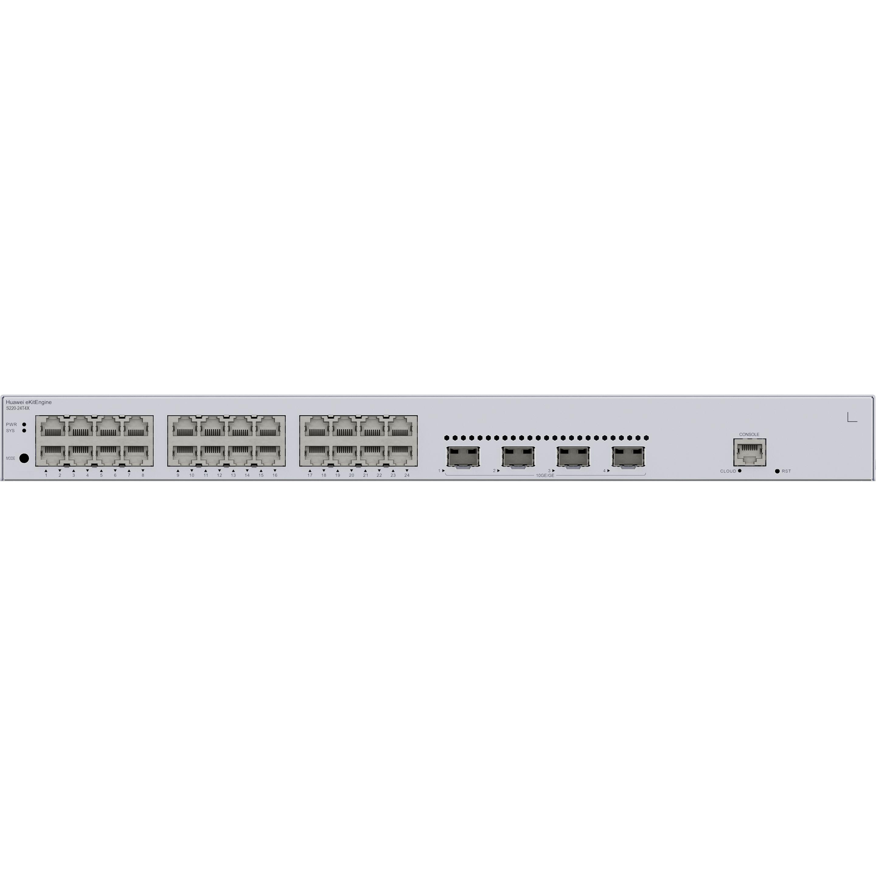 Thumbnail - Huawei S220 (24 Ports), Netzwerk Switch, Grau
