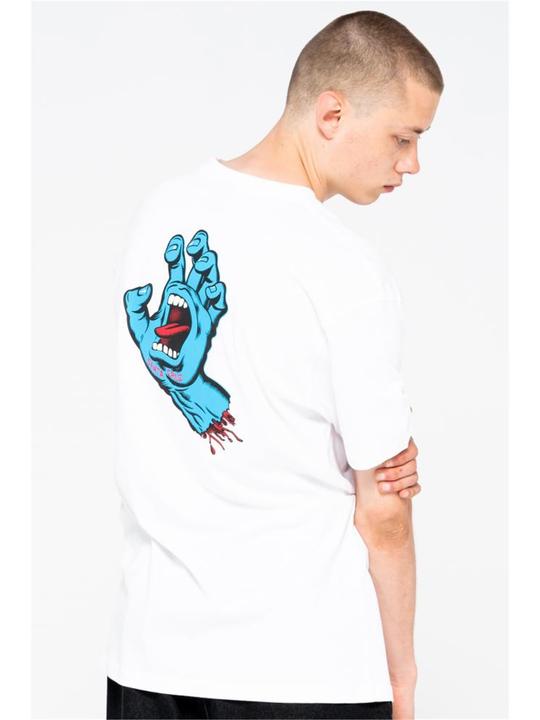 Actual product image Santa Cruz Screaming Hand Chest T-Shirt (XL)
