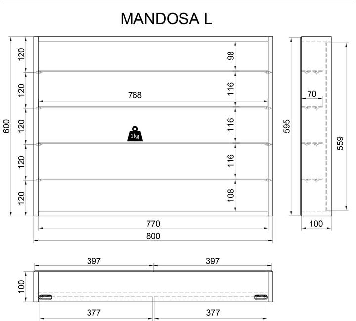 Actual product image VCM Mandosa L