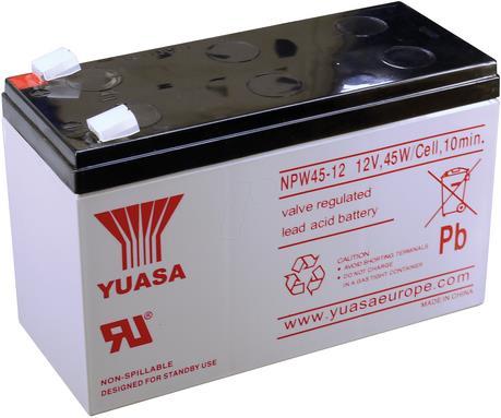 Yuasa Batteria al piombo di ricambio ONLINE UPS ZA1000, ZA2000