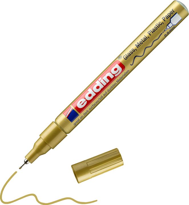 Productafbeelding Edding 780 Gloss Varnish Marker (Goud, 0.80 mm, 1 x)