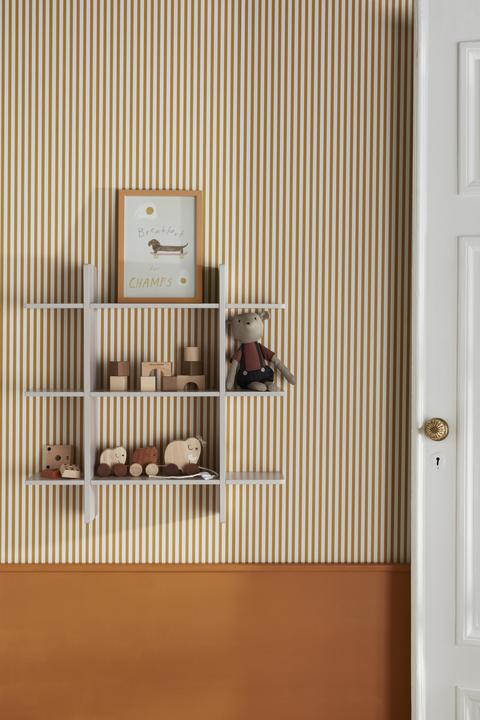 Actual product image Kids Concept - Wall Shelf 3 Level STAR - Grey - 0x15x70 cm (15 x 15 x 70 cm)