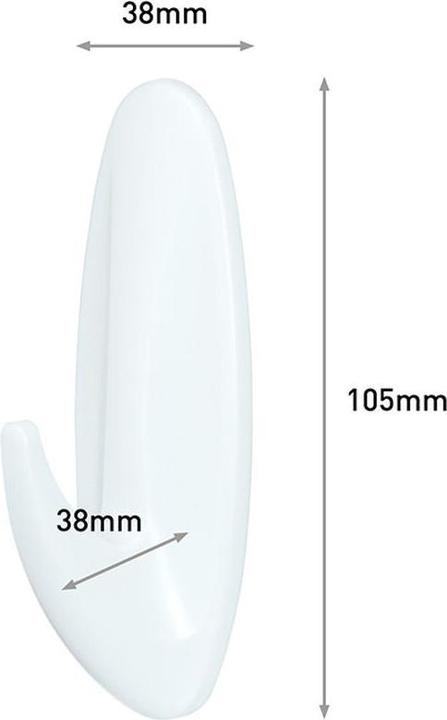 Actual product image 3M Command Wasserfeste Haken für Feuchte