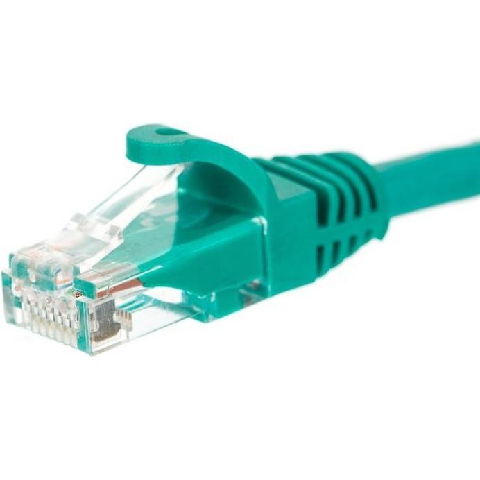 Netrack Networking Cables RJ45 10 m green (U/UTP, CAT5e, 10 m), Netzwerkkabel