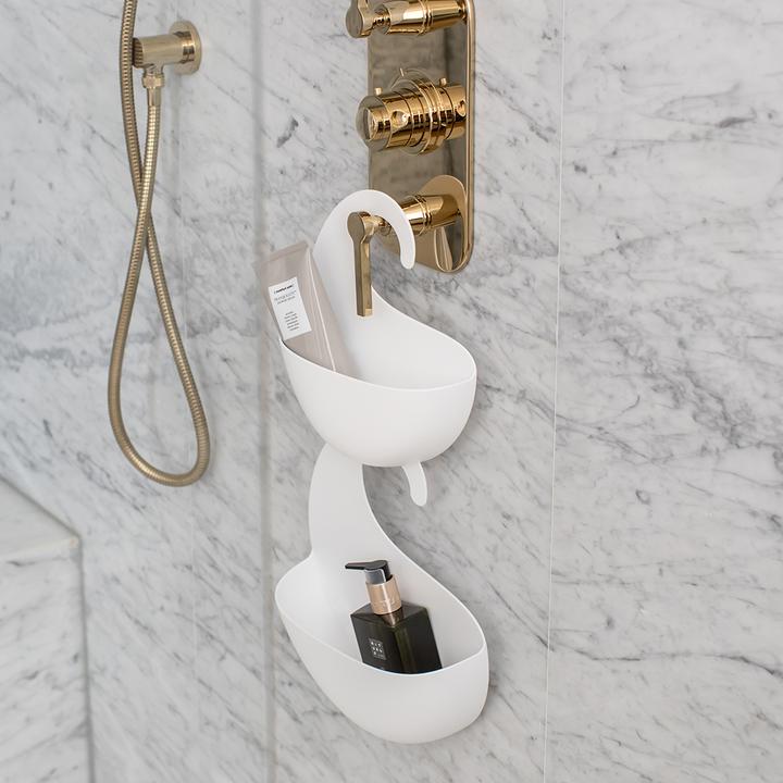 Productafbeelding Koziol Douchegarnituurhouder Surf M, Beige (6,5 x 21,5 x 25 cm)