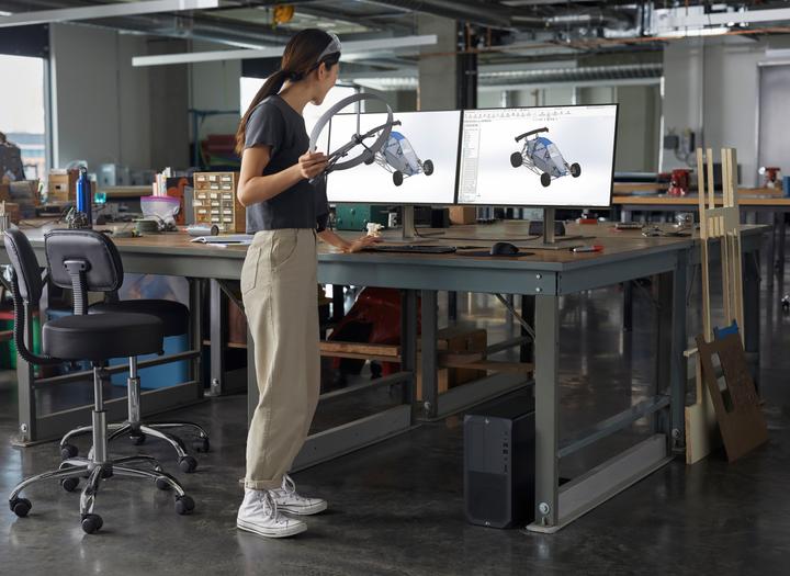 Produktbild HP Z27q G3 QHD – 27" 2560x1440 QHD 350-nit AG, IPS, DisplayPort (2560 x 1440 Pixel, 27")
