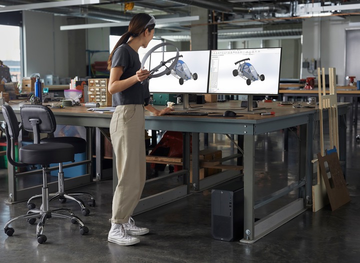 Actual product image HP Z27q G3 QHD - 27" 2560x1440 QHD 350-nit AG, IPS, DisplayPort (2560 x 1440 pixels, 27")