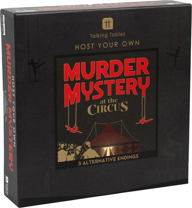 Image du produit TALKING TABLES Circus Murder Mystery Game (Anglais, 5 - 12 Joueur)