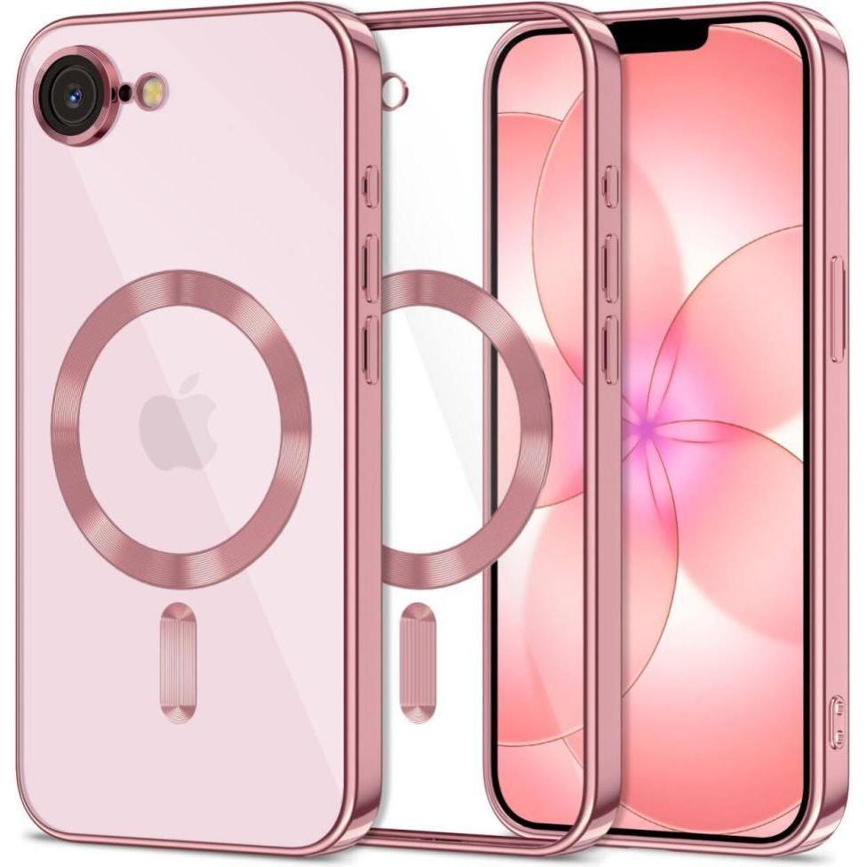 Tech-Protect Magflex Magsafe Iphone 16e / 17e Rosé Gold (Apple iPhone 16e, Apple iPhone 17e), Cover smartphone, Pink