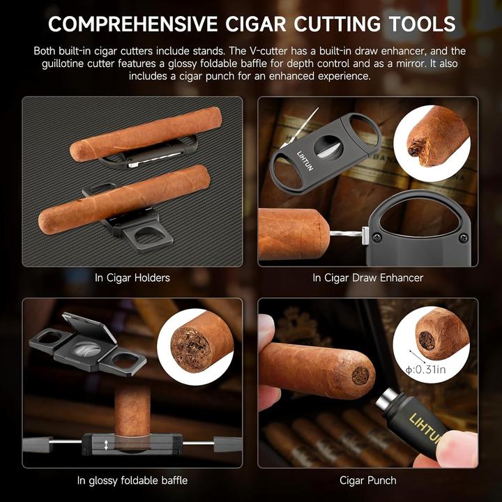 Immagine prodotto Lihtun Reise-Humidorbox (10)