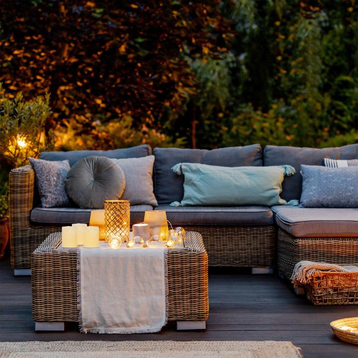 Actual product image Relaxdays 4x LED candles (4x)