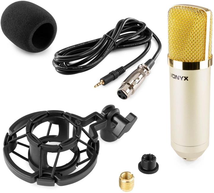 Actual product image Vonyx Mikrofon CM400C, Typ: Einzelmikrofon, Bauweise