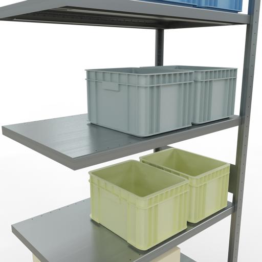 Image du produit Schulte Lagertechnik Système enfichable Élément suivant MULTIplus330 avec traverse de longueur