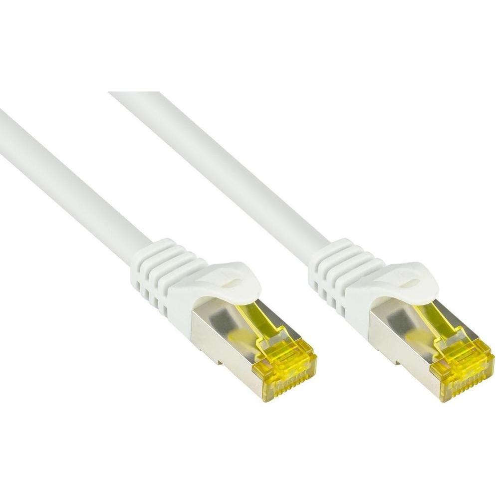 Varia SO-36354 - Patchkabel Cat.7, S/FTP, 70m, weiss (S/FTP, CAT7, 70 m), Netzwerkkabel