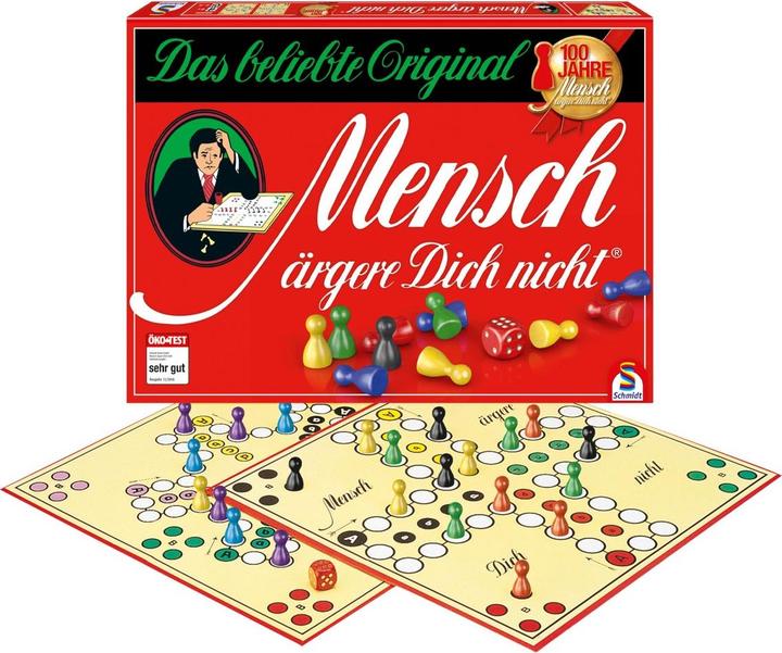 Schmidt Spiele Mensch ärgere Dich nicht (Deutsch, 2 - 6 Spieler)