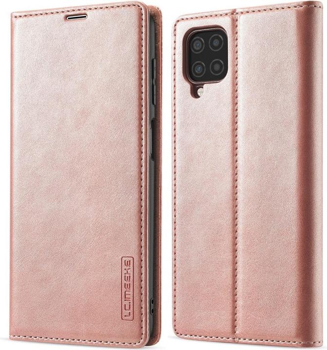 Image du produit Cover-Discount Galaxy A22 4G - Stand Flip Case Housse rose (Samsung Galaxy A22)