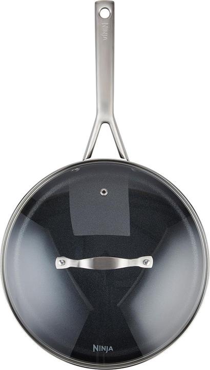 Image du produit Ninja ZEROSTICK Essentials Poêle avec couvercle (26 cm) (26 cm, Poêle à frire, Acier inoxydable, Aluminium)